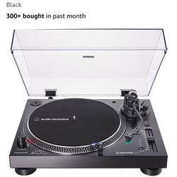 Audio-Technica AT-LP120XUSB-BK Direct-Drive Turntable (Analog & USB)