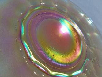 Vintage Iridescent plate