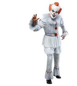 Pennywise IT Clown Halloween Costume missing the mask just the jumpsuit size m mens 32/34