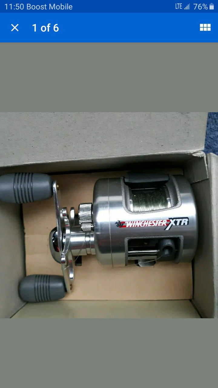 Winchester XTR Baitcasting Fishing Reel. for Sale in Federal Way, WA -  OfferUp