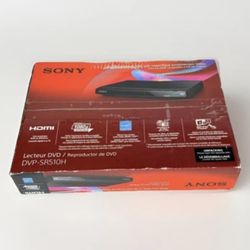 Sony DVP-SR510H DVD Player HDMI 1080p Upscaling w/ Remote | NEW in Box! 