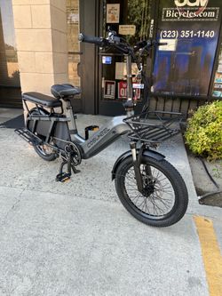 Coswheel HQ20 Electric Cargo Bike 28MPH New