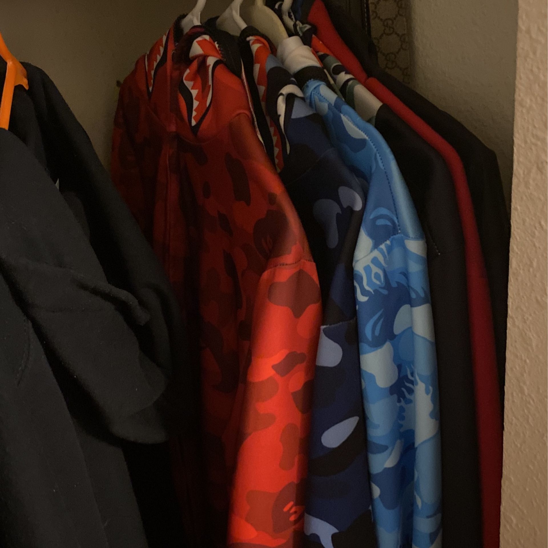 sily bape hoodie set