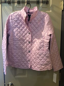 Girl’s Ralph Lauren Quilted Barn Jacket (Size L)