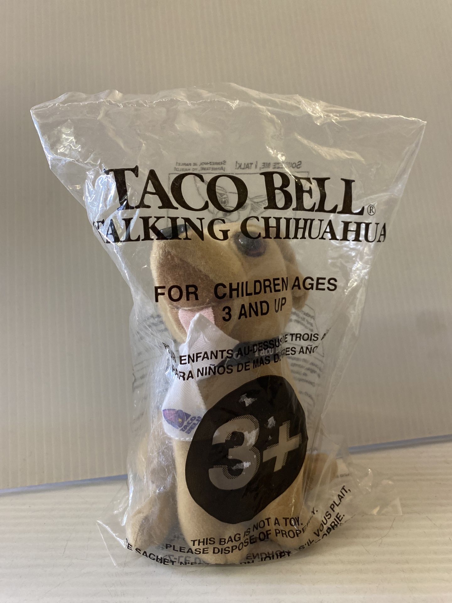 1998 Taco Bell Chihuahua Talking Dog “You Are Getting Hungry....” Applause NEW!