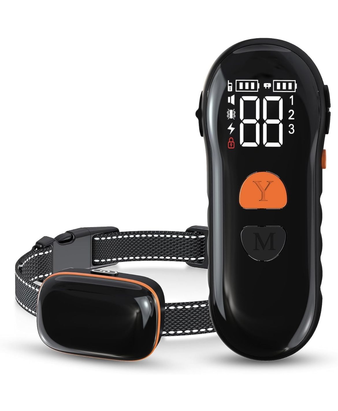 Dog Shock Collar - Dog Training Collar with Remote 2600Ft, Shock Collar for Large Medium Small Dogs 8-120lbs, Waterproof