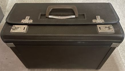 PLATT HARD SHELL CARRY CASE FOR DOCUMENTS etc..