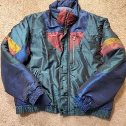 Mens Vintage Ski Jacket McGregor High & Dry Size Medium 