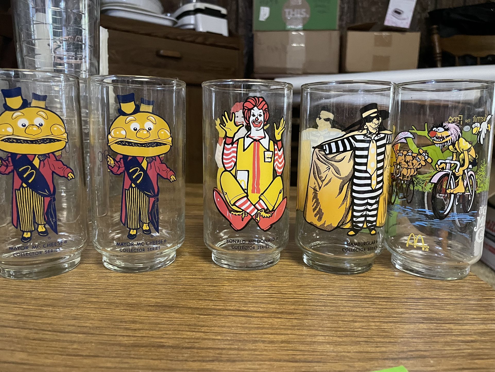 Vintage McDonald’s Character Glasses (5)