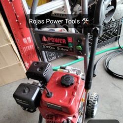 A-IPOWER 2700PSI 2.3GPM GAS PRESSURE WASHER 