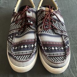 Twisted X Hooey Loper MHYC025 Men’s Size 12 Aztec Baja Print Casual Shoes