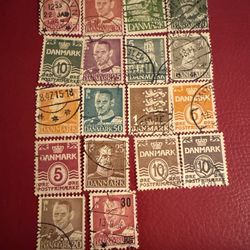 Denmark old stamps