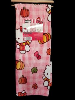 Hello Kitty Throw 50x70in  - Harvest Party