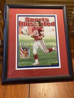 Pat Tillman framed picture and other cardinal pilfer Nalia