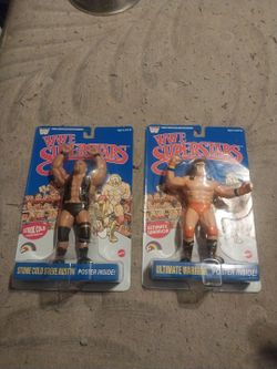 Good condition WWE LJN's