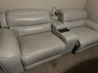 3 Piece Sectional Milano Fog Grey