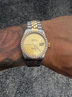 Rolex datejust 36mm Factory Diamond dial