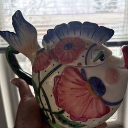 Blue Sky CERAMIC TEA POT