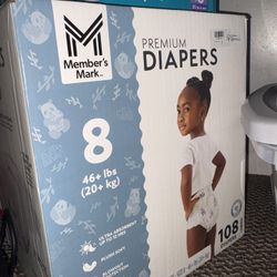 Diapers Size 8 