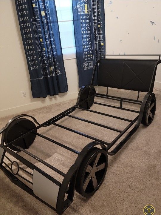 Car Metal Frame Twin Bed