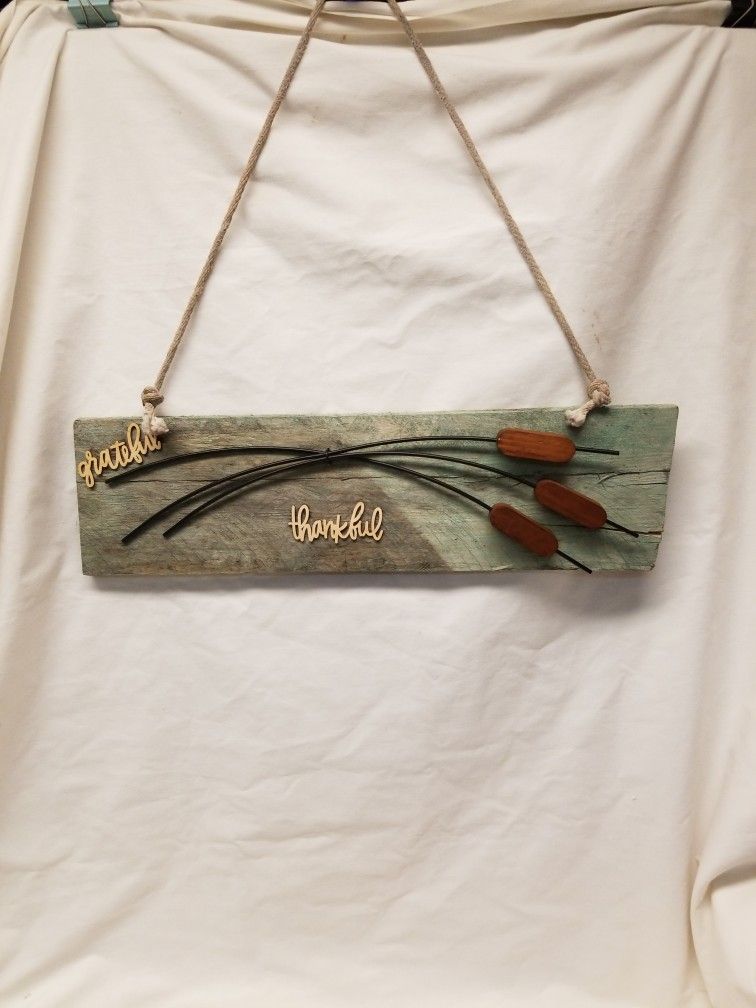 Autumn Wooden Plaque