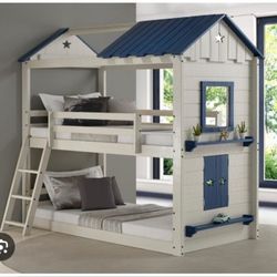 Kids twin/twin Star Gaze Bunk Bed
