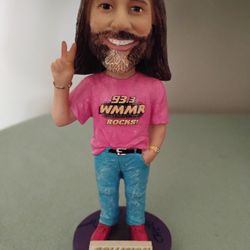 Autographed Pierre Robert Bobblehead RIP