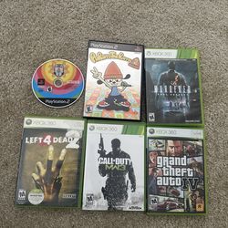 Xbox 360 and ps2 tittles for sale