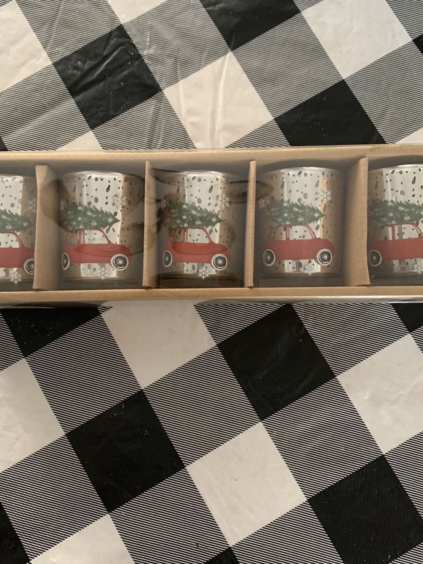 Christmas Red Truck Votives