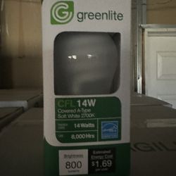 CFL LIGHT BULBS - Individually Packaged For Retail