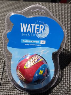 Water Hopper Balls $3 each (Three Available In Red a nd One Available In Green)