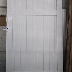 5x8 White Vinyl Welded Gate 