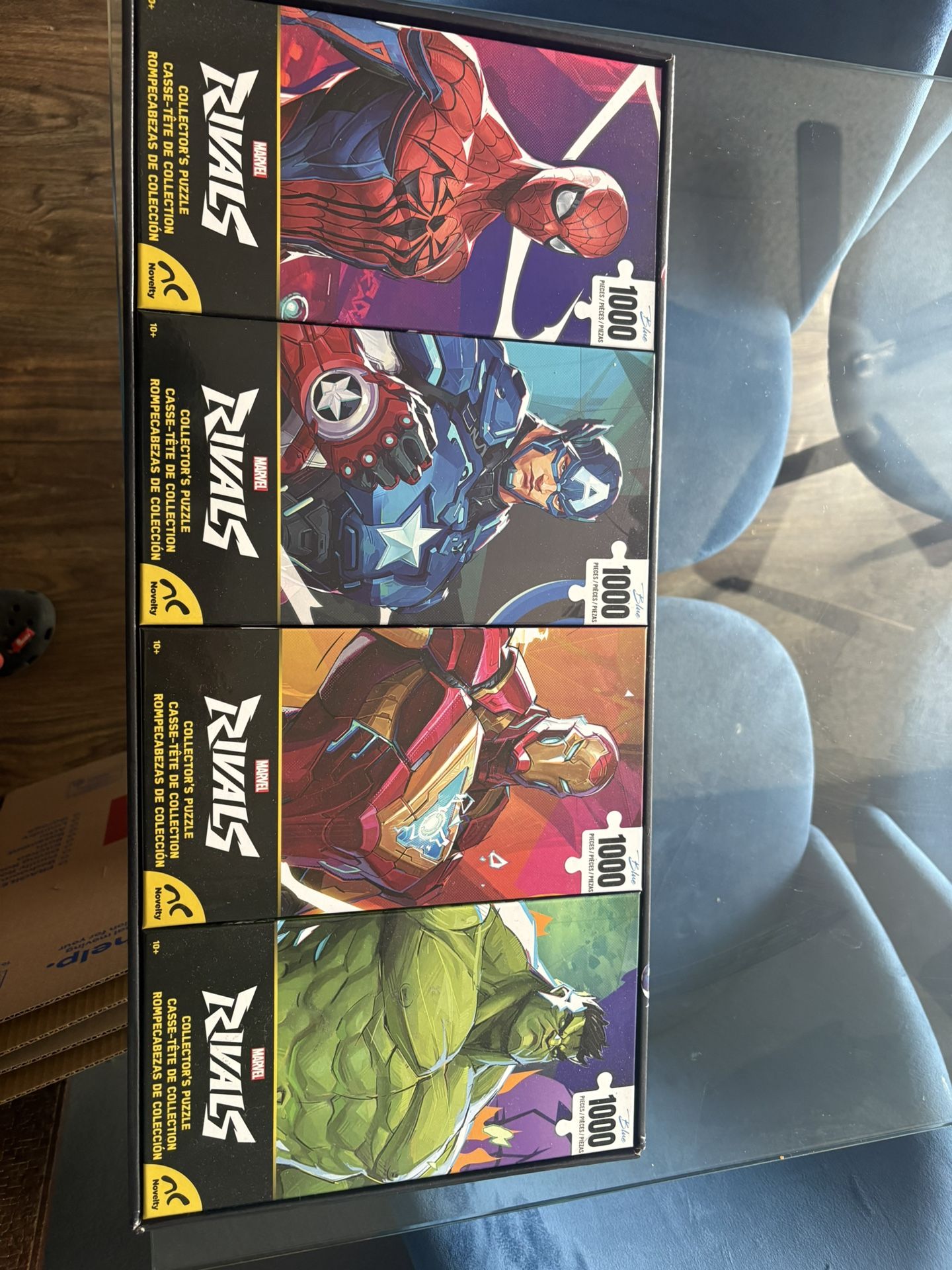 4 Puzzles Marvel