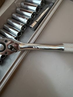 Surtek 1/2” ratchet set with case ( 15 piece )