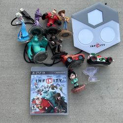 PS3 Disney Infinity game and pieces