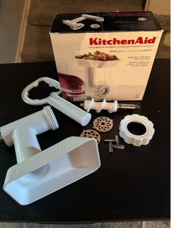 Kitchen Aid Stand Mixer Food Grinder Attachment