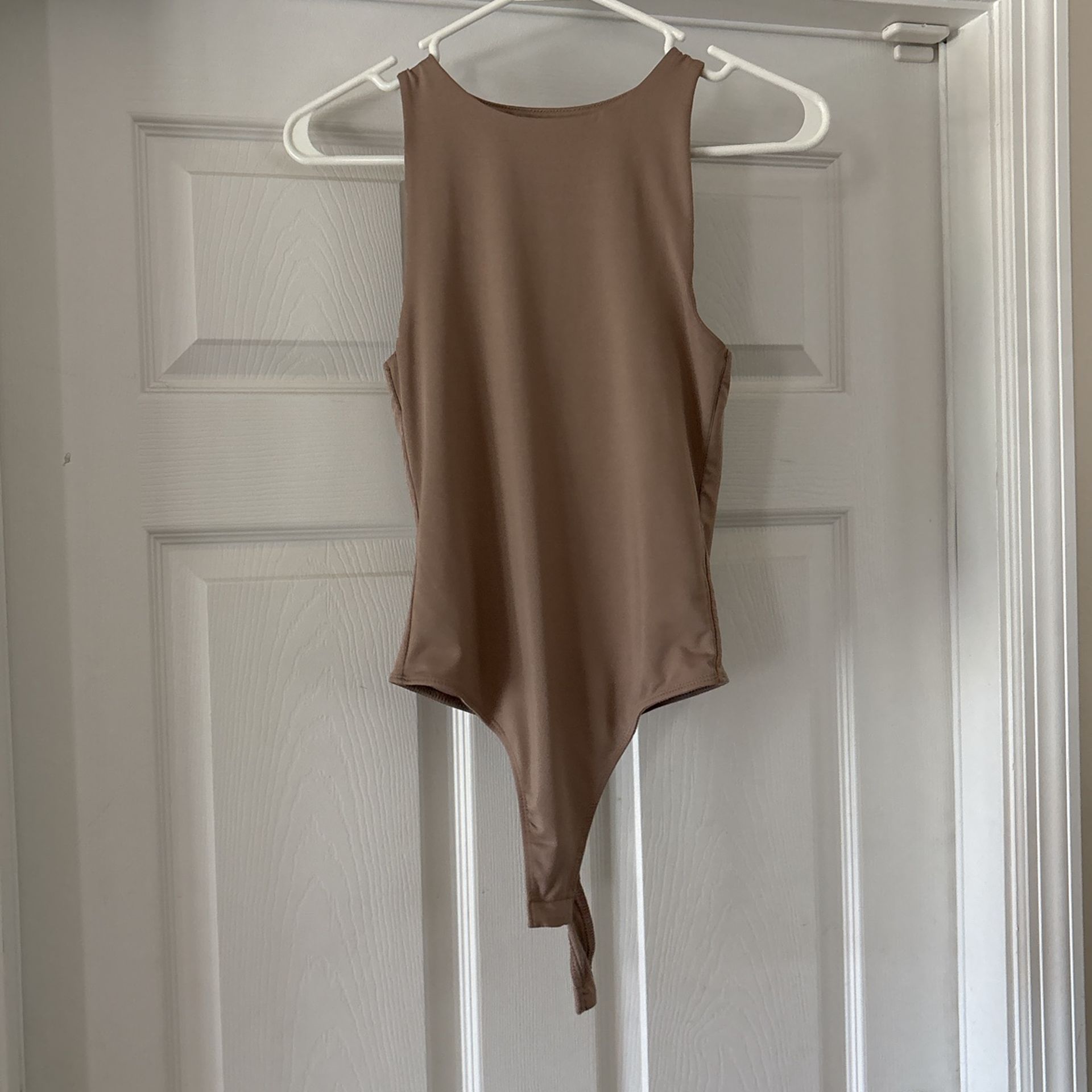 Beige Bodysuit