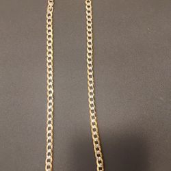 14k Laminated Gold Chain 