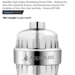 AquaBliss High Output Revitalizing Shower Filter