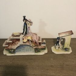 Lino Zampiva Hand-Painted Porcelain Figurines – Romantic Italian Collectibles 🇮🇹