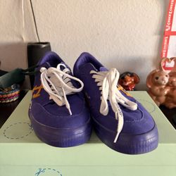 Off White Purple Volcans 
