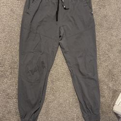ECKO Unltd Joggers Mens XL Gray Cargo Elastic Waist Pants
