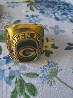 Large NFL ring paperweight