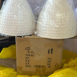 2 Hanging Light Fixtures Brand New