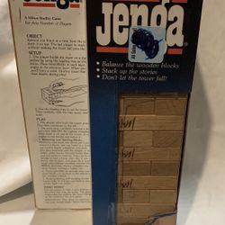 VINTAGE Original JENGA Classic Game 1986 Complete in Box 4793 Milton Bradley