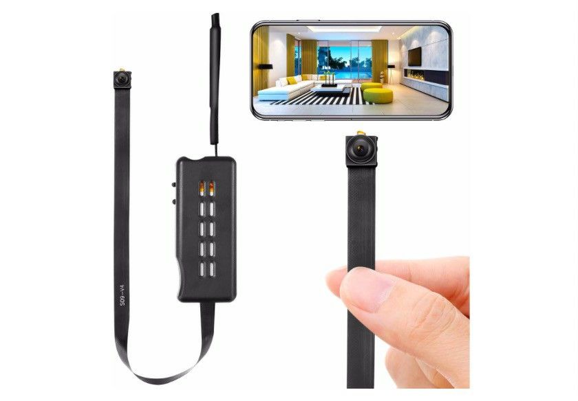 Spy Camera Module Wireless Hidden Camera WiFi Mini Cam HD 1080P DIY Tiny Cams Small Nanny Cameras Home Security Live Streaming Through Android/iOS App