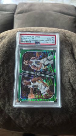2023 C.Paul/ S.Curry Green Shock PSA 10