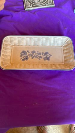 Pfaltzgraff Remembrance Woven Basket Tray