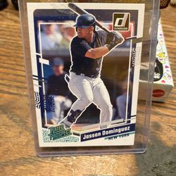 Jasson Dominguez Rookie Card