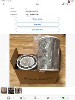 2 Pack |  HP302 HP201 Filter Compatible with Shark HP302 HP301 HP202 New